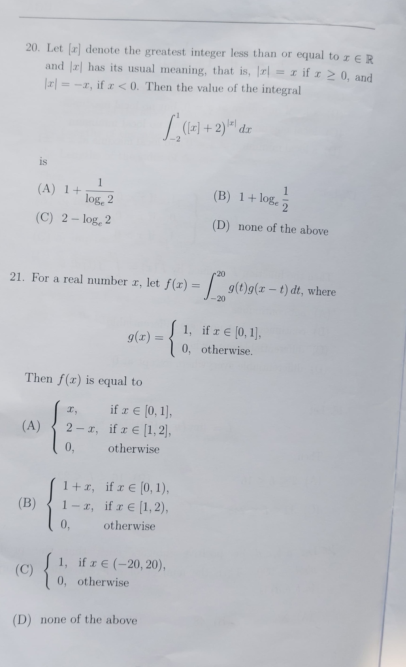 ISI UGB Math Part 2
